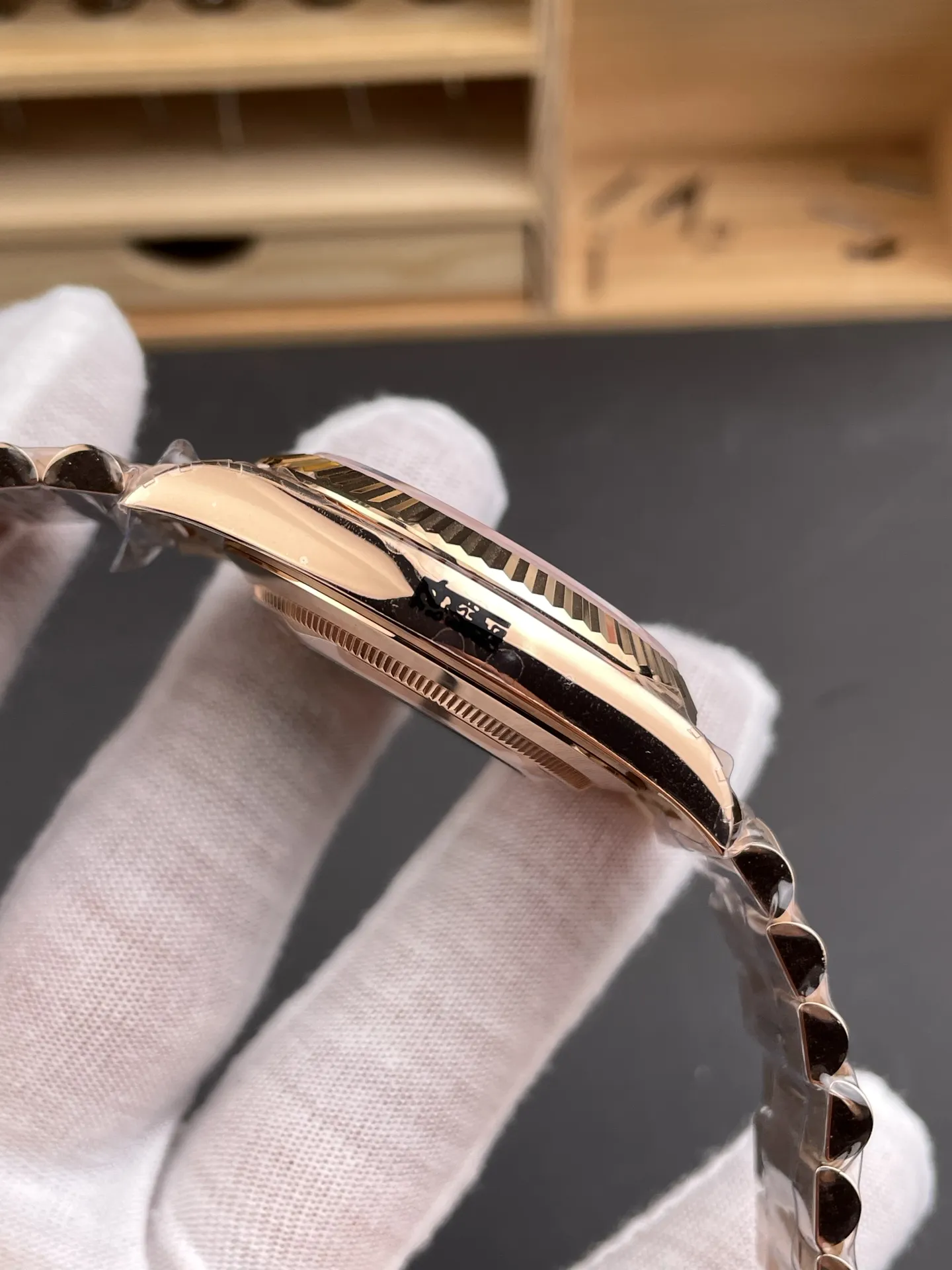 Rolex Day Date 40 RG 228236 RCF 1:1 Best Edition Brown Dial on President Bracelet VR3255 (211g) 29 c23576aa5687bf4 AMO Watch