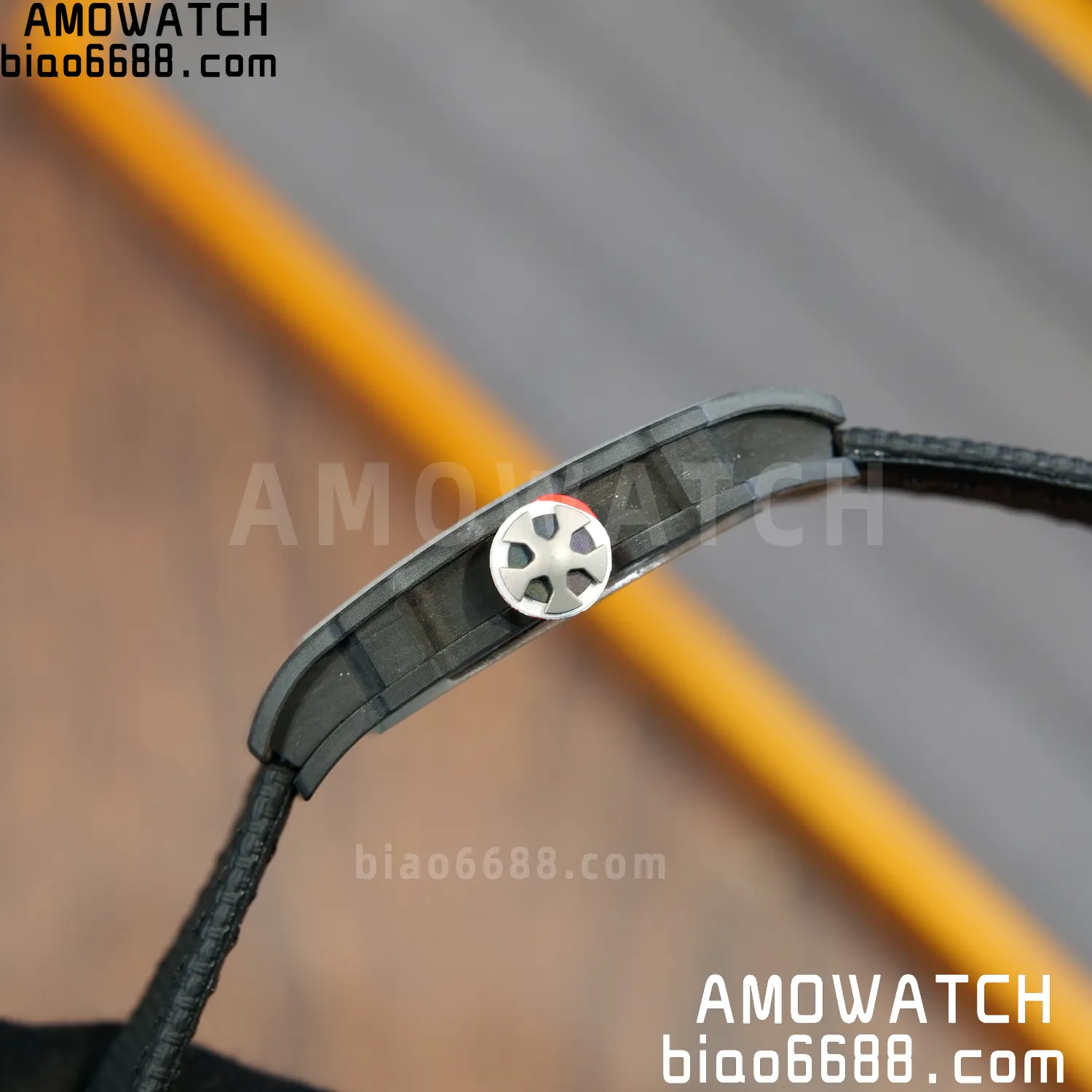 RICHARD MILLE RM67-02 Black NTPT Best Edition France Dial on Black Nylon strap CRMA7 Clone V10 89 f5023eb82efabf1 AMO Watch