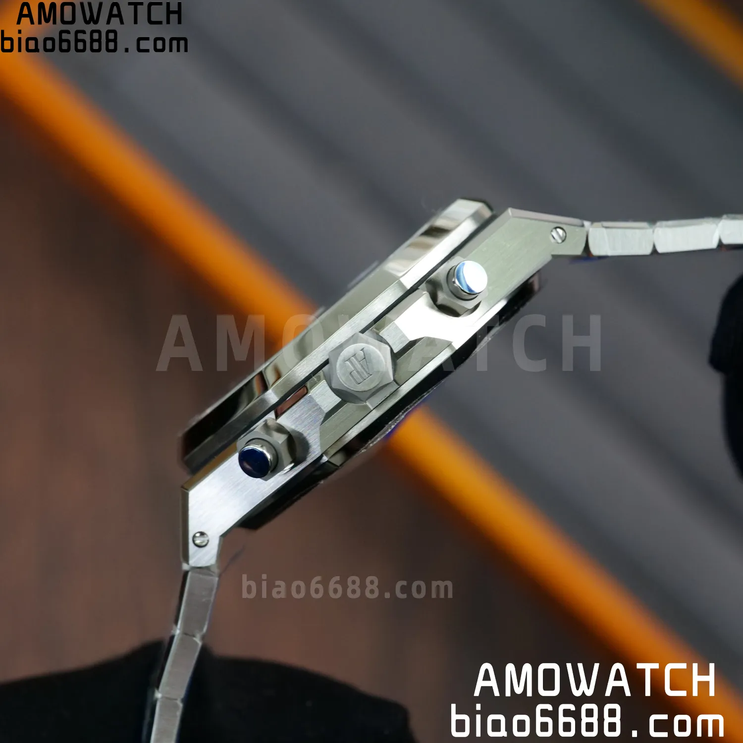 AP Royal Oak Chrono 26240 SS APSF 1:1 Best Edition Black Dial on SS Bracelet SA4401 Super Clone V2 (Free Sprung) 81 03e69b9580d65ee AMO Watch