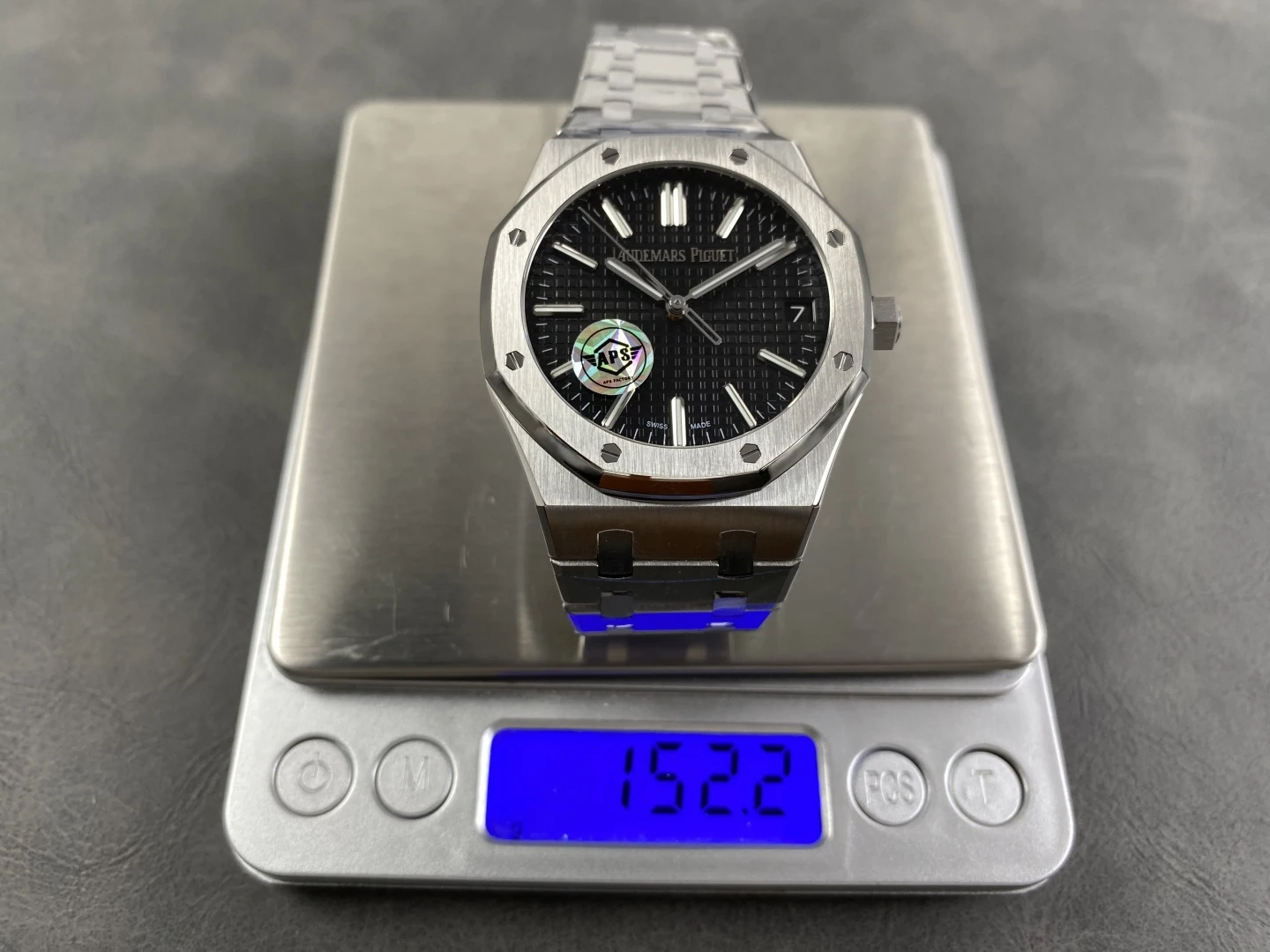 AP Royal Oak 41mm 15510ST SS APS Factory 1:1 Best Edition Black Dial on SS Bracelet SA4302 Super Clone 21 13544424be68ad5 AMO Watch