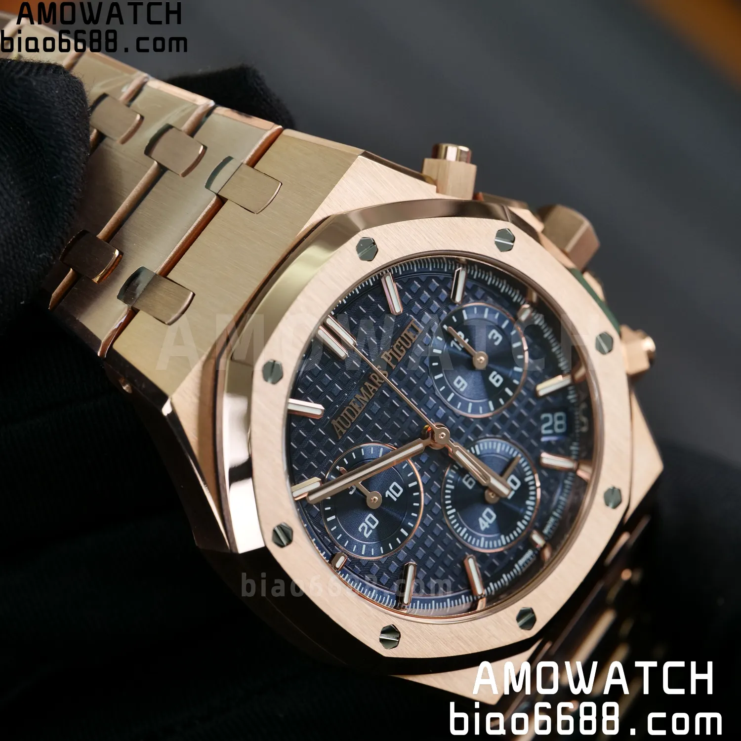 AP Royal Oak Chrono 26240OR RG APS Factory 1:1 Best Edition White Dial SA4401 Super Clone V2 (Free Sprung) 82 3d50c66ff434c94 AMO Watch