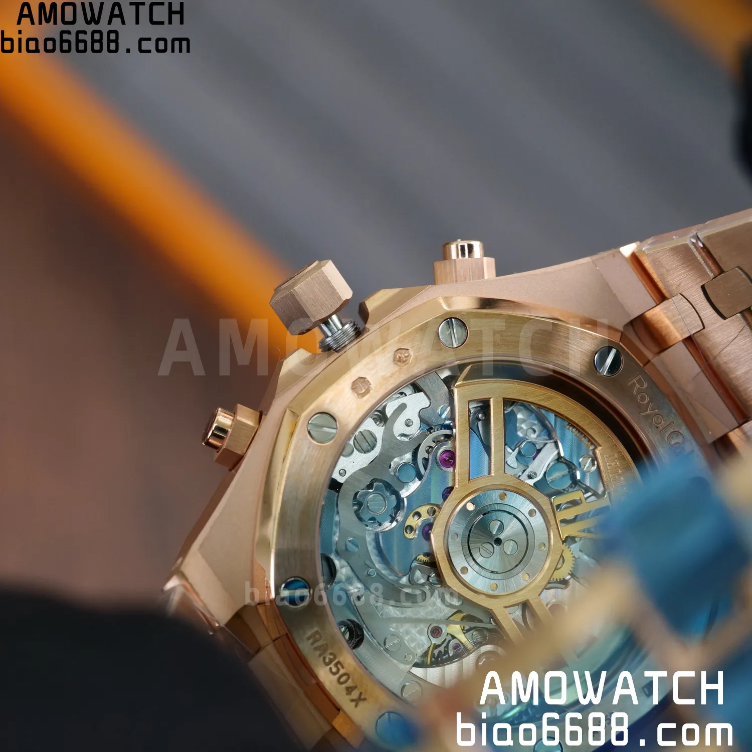 AP Royal Oak Chrono 26240OR RG APS Factory 1:1 Best Edition White Dial SA4401 Super Clone V2 (Free Sprung) 93 3eea9ec54fccf79 AMO Watch