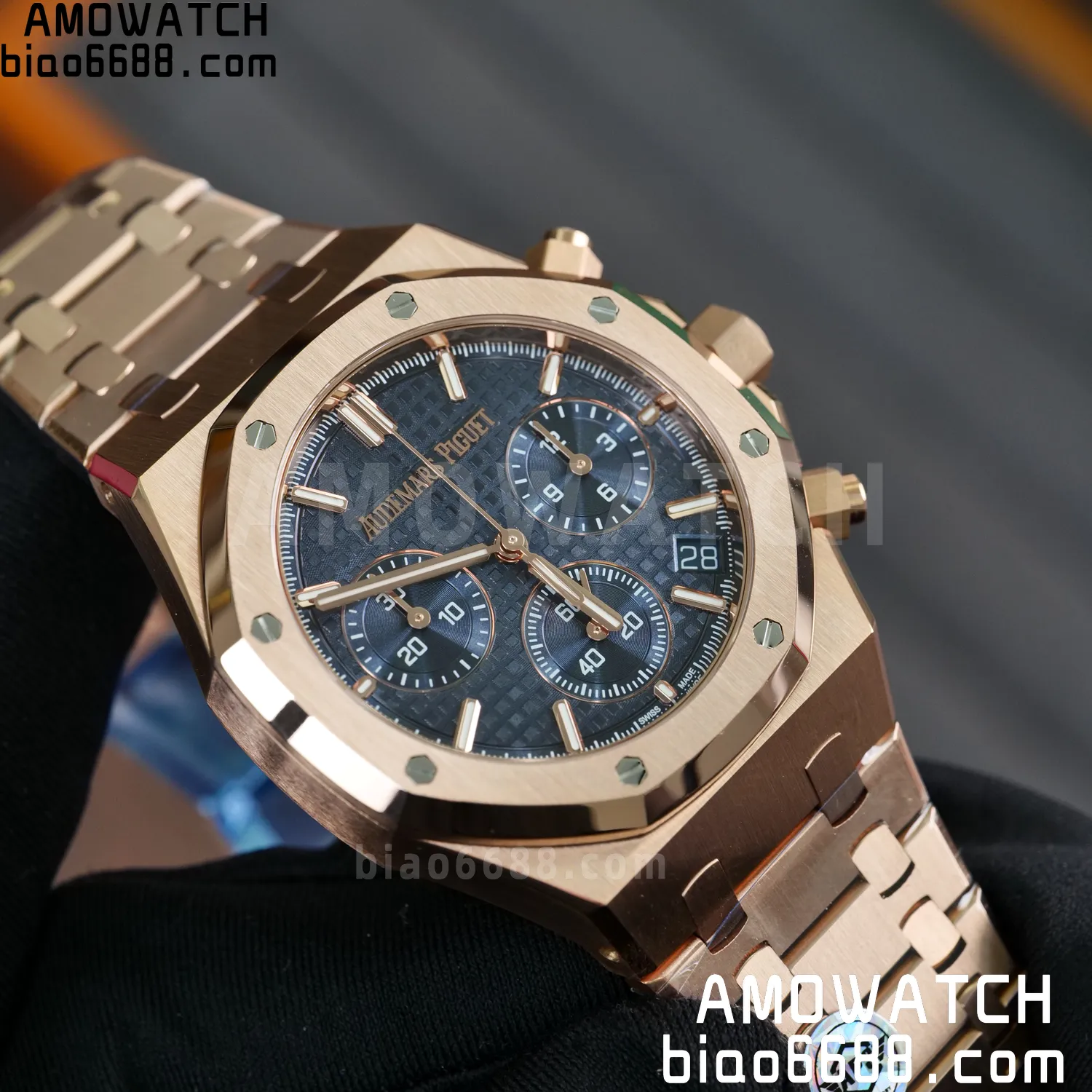AP Royal Oak Chrono 26240OR RG APS Factory 1:1 Best Edition White Dial SA4401 Super Clone V2 (Free Sprung) 80 5a8b83bf6e62b49 AMO Watch