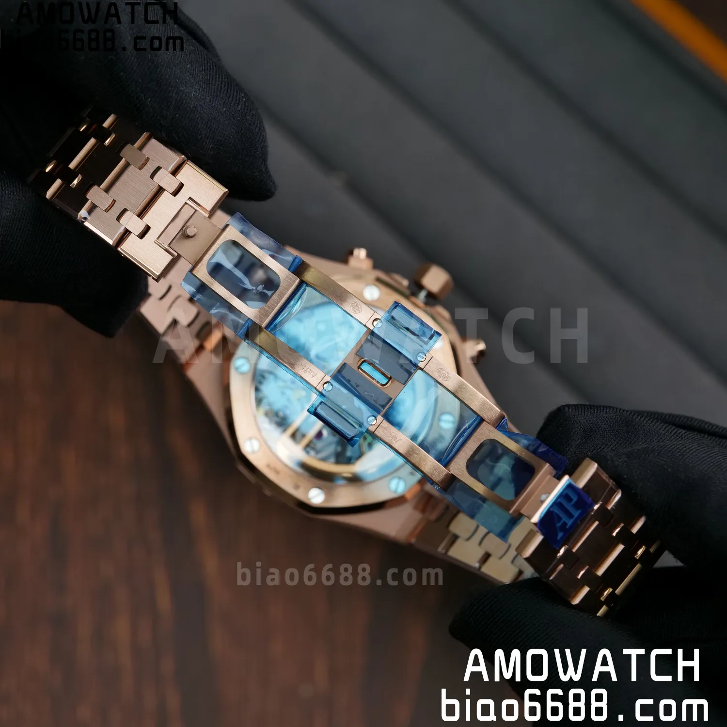 AP Royal Oak Chrono 26240OR RG APS Factory 1:1 Best Edition White Dial SA4401 Super Clone V2 (Free Sprung) 95 6dcfb5017bc565d AMO Watch