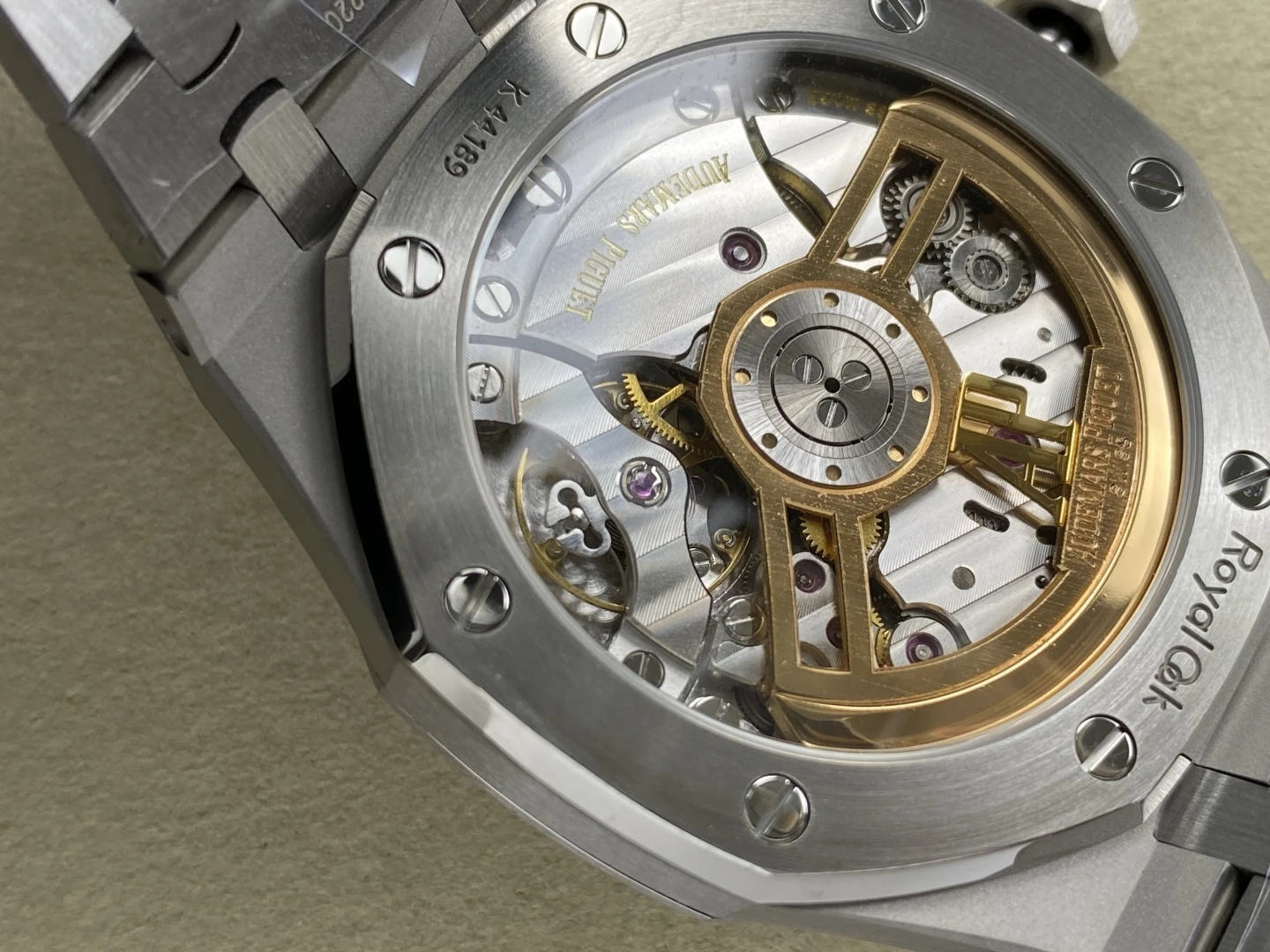 AP Royal Oak 41mm 15510ST SS APS Factory 1:1 Best Edition Green Dial on SS Bracelet SA4302 Super Clone 31 6f89984fcf6ad99 AMO Watch