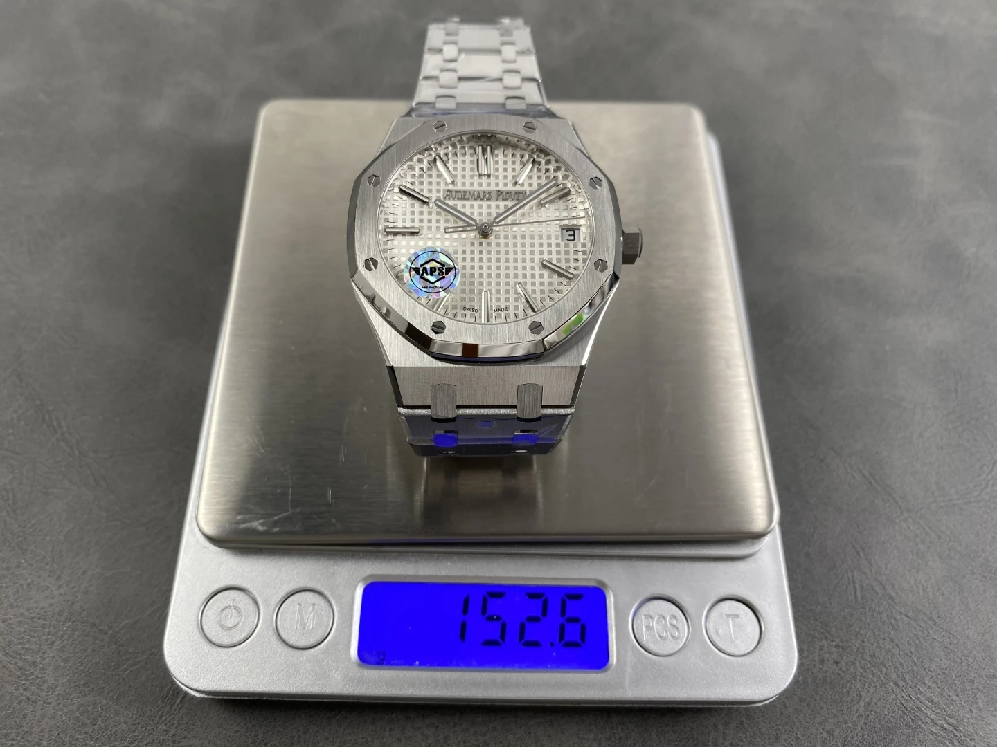 AP Royal Oak 41mm 15510ST SS APS Factory 1:1 Best Edition White Dial on SS Bracelet SA4302 Super Clone 27 74ae543cddfdc23 AMO Watch