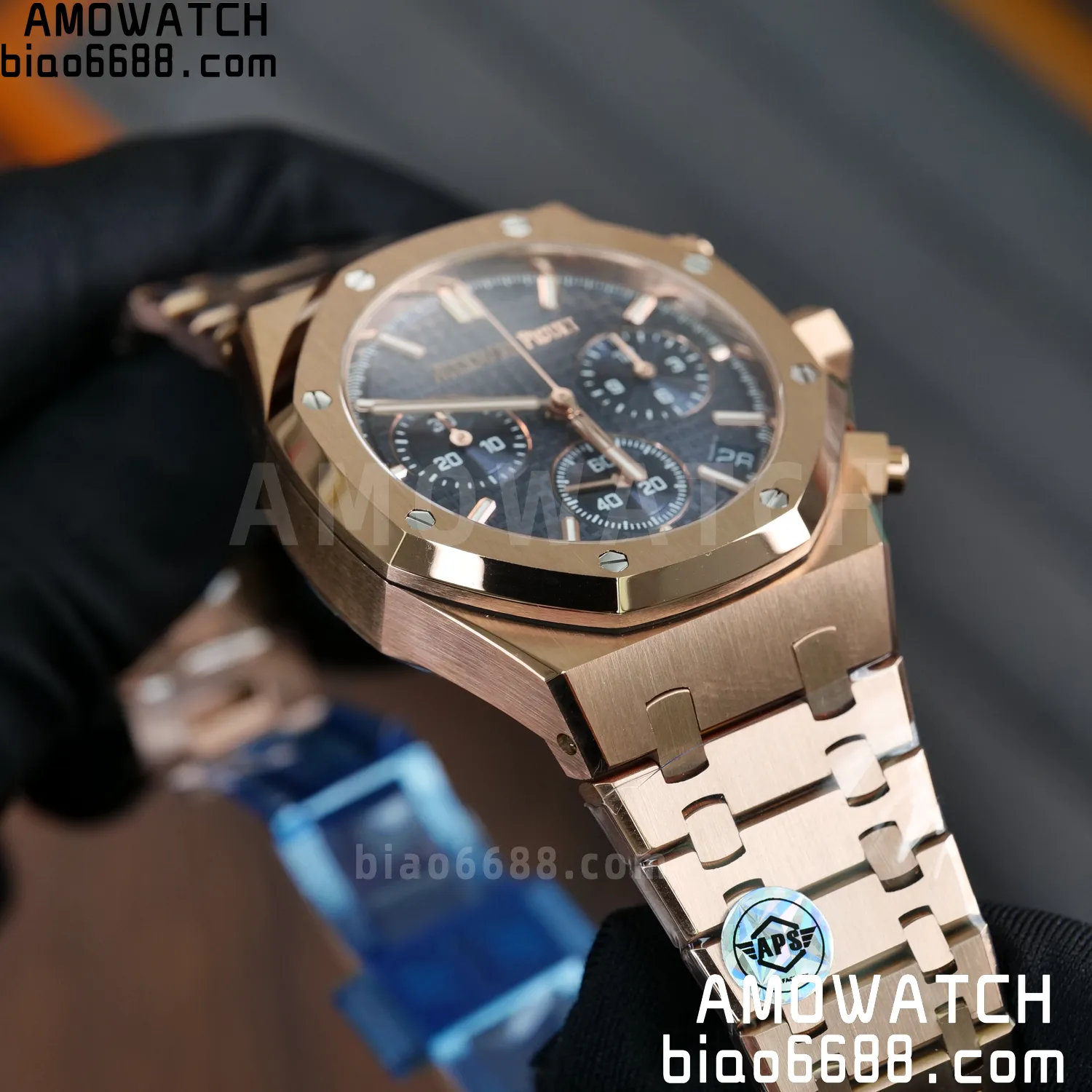 AP Royal Oak Chrono 26240OR RG APS Factory 1:1 Best Edition White Dial SA4401 Super Clone V2 (Free Sprung) 77 76150b83755b46b AMO Watch