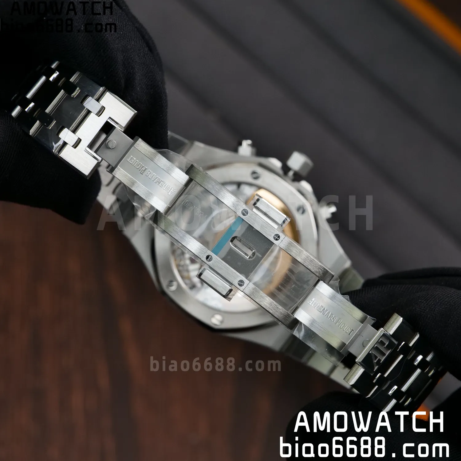 AP Royal Oak Chrono 26240 SS APSF 1:1 Best Edition Black Dial on SS Bracelet SA4401 Super Clone V2 (Free Sprung) 97 7a0cef4a3596c7f AMO Watch