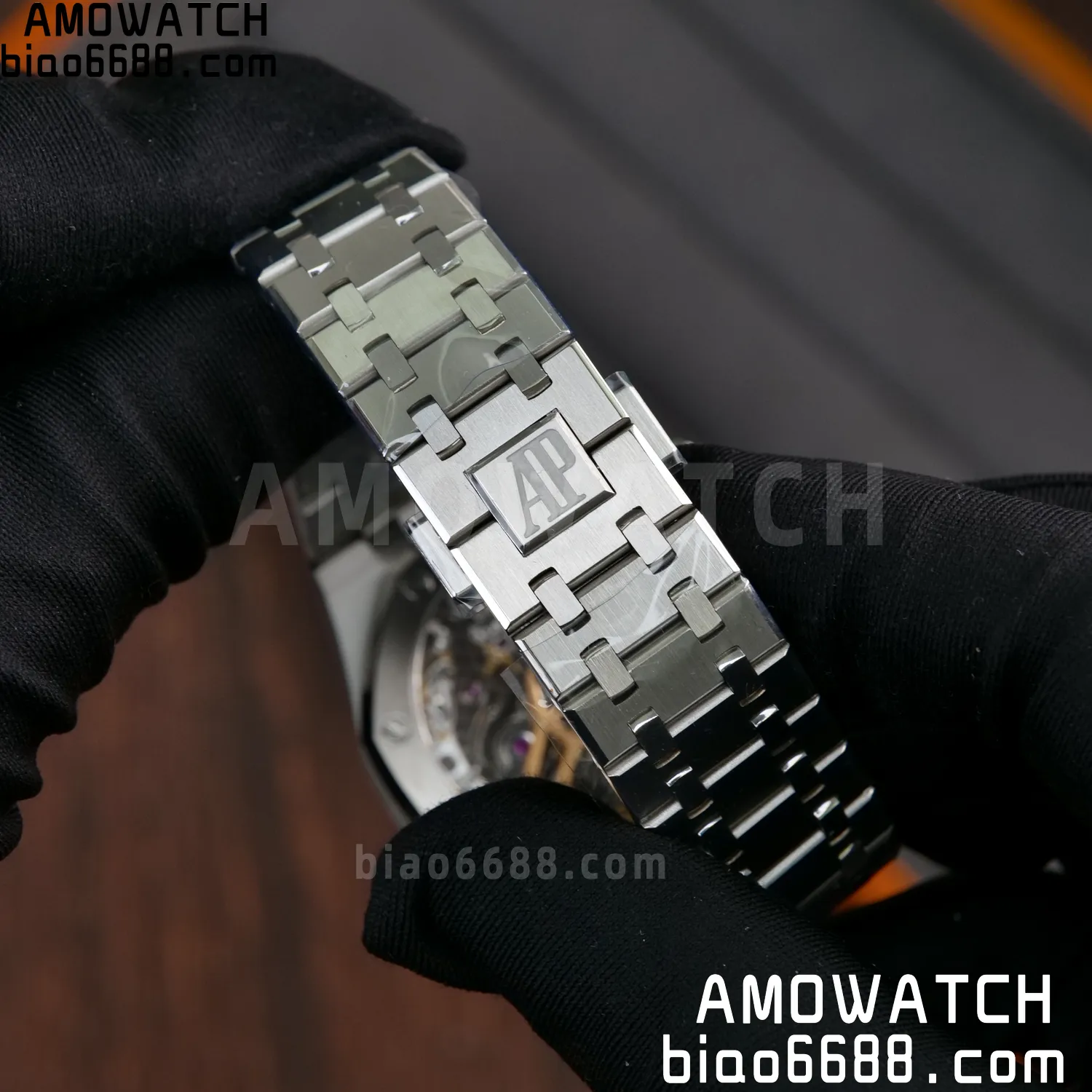 AP Royal Oak Chrono 26240 SS APSF 1:1 Best Edition Black Dial on SS Bracelet SA4401 Super Clone V2 (Free Sprung) 98 7e536bacd8dd01a AMO Watch