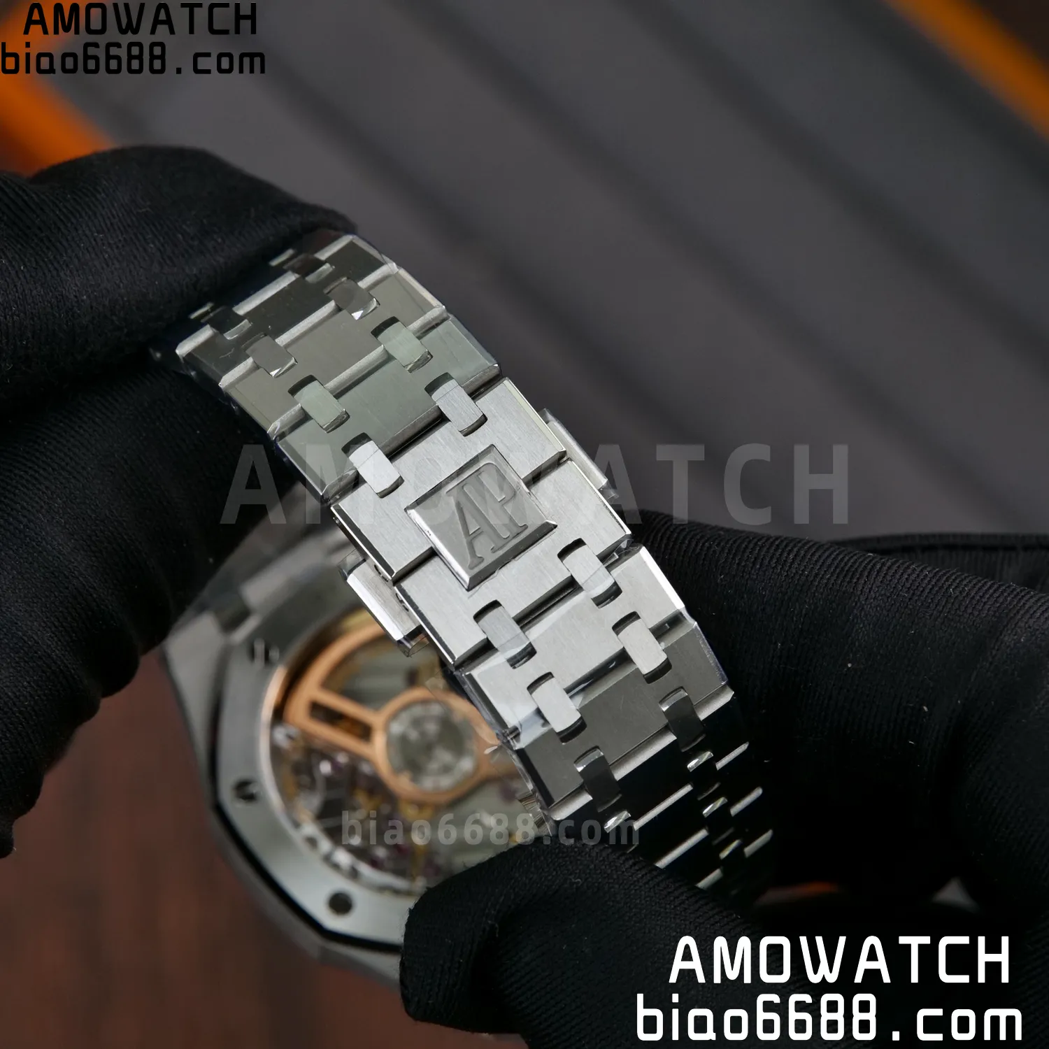 AP Royal Oak 41mm 15510ST SS APS Factory 1:1 Best Edition Blue Dial on SS Bracelet SA4302 Super Clone 91 7f9eb26ab00503c AMO Watch