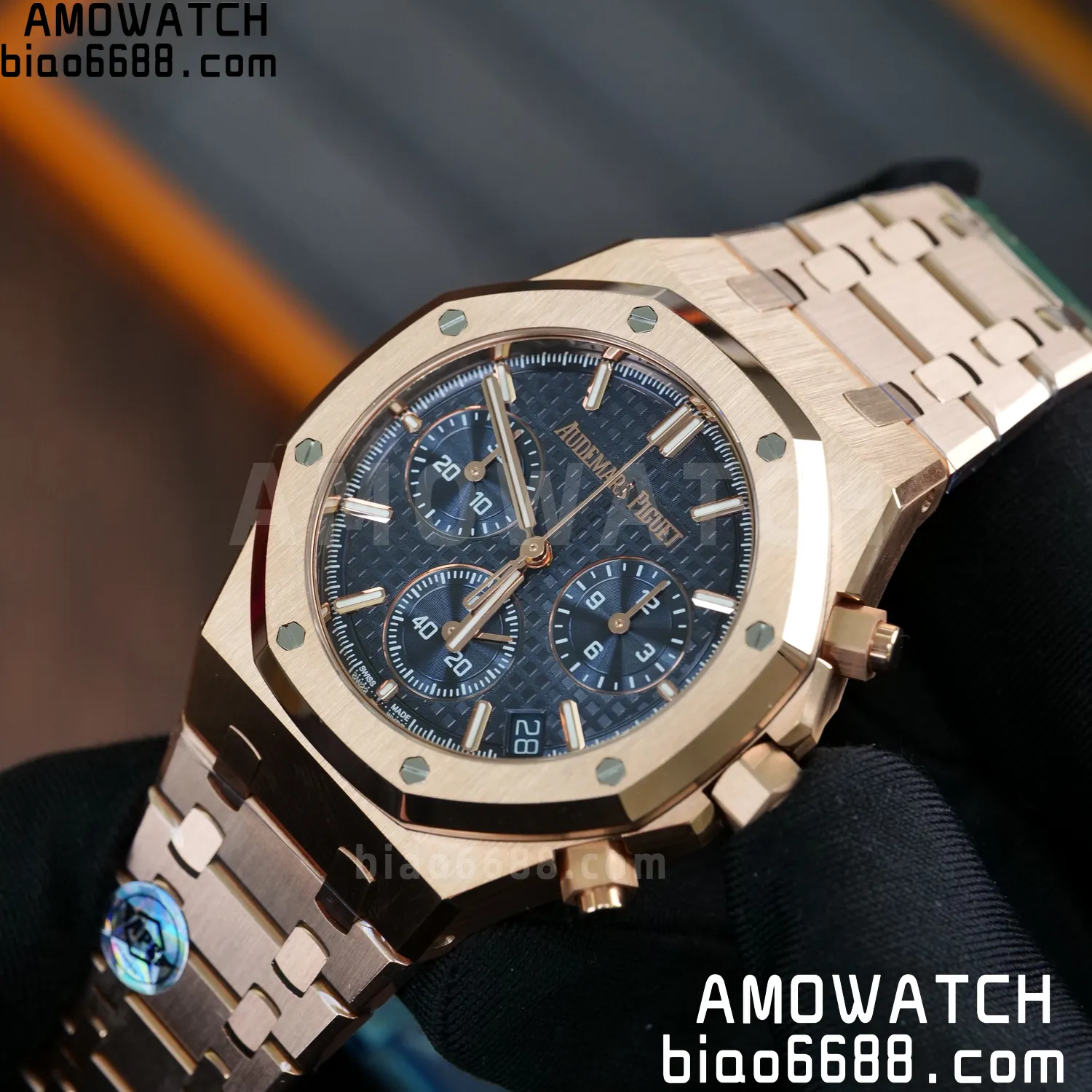 AP Royal Oak Chrono 26240OR RG APS Factory 1:1 Best Edition White Dial SA4401 Super Clone V2 (Free Sprung) 81 81754294c8a27b9 AMO Watch