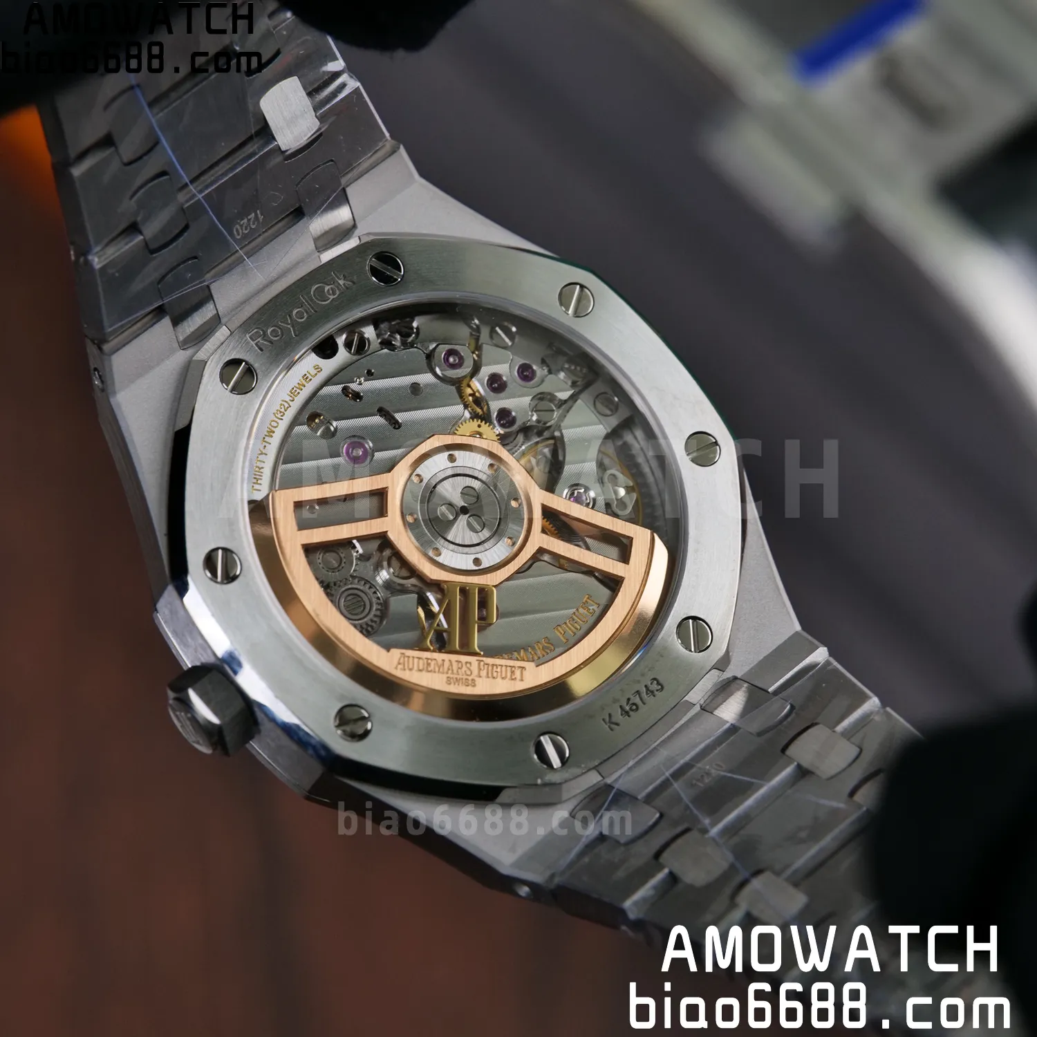 AP Royal Oak 41mm 15510ST SS APS Factory 1:1 Best Edition Blue Dial on SS Bracelet SA4302 Super Clone 83 90bbcdad0ae846e AMO Watch