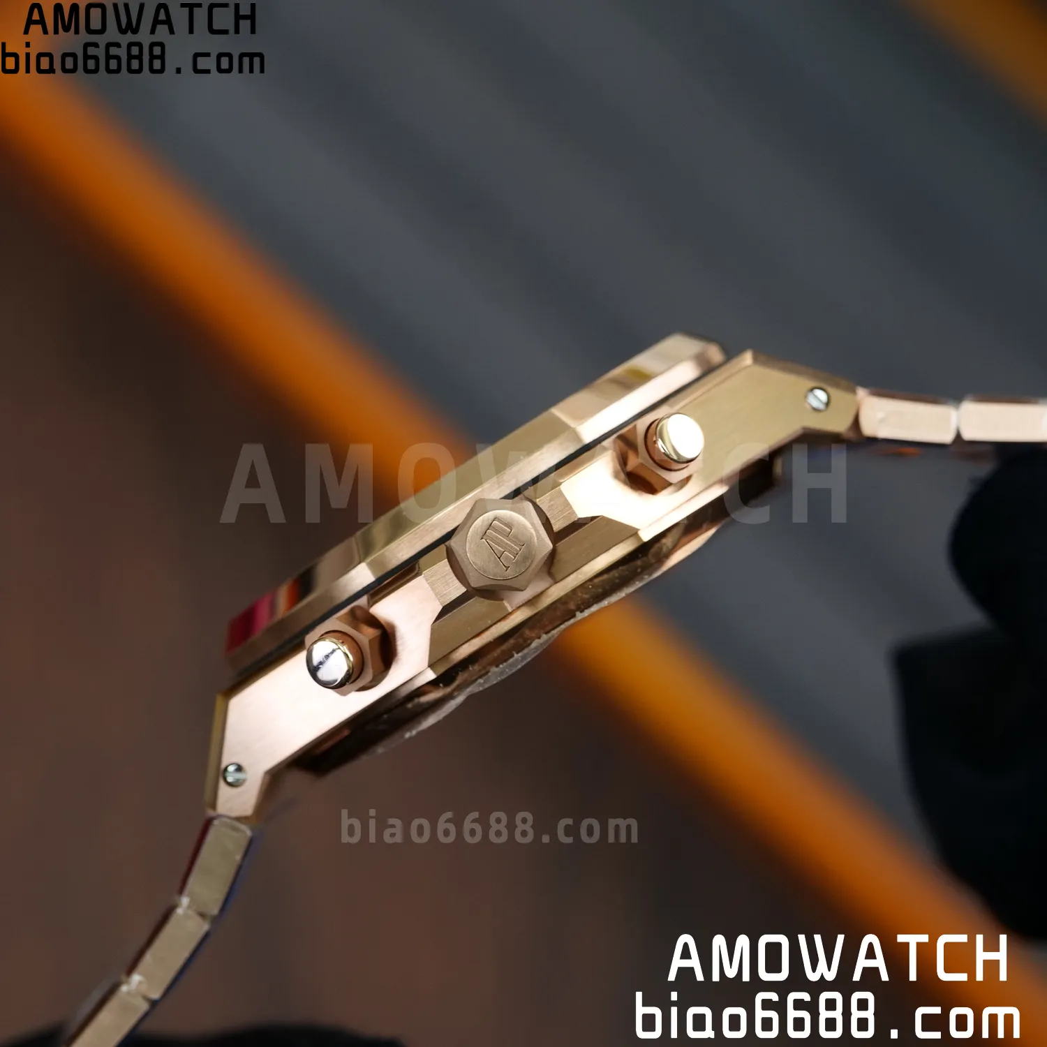 AP Royal Oak Chrono 26240OR RG APS Factory 1:1 Best Edition White Dial SA4401 Super Clone V2 (Free Sprung) 78 a252fe4b483dd51 AMO Watch