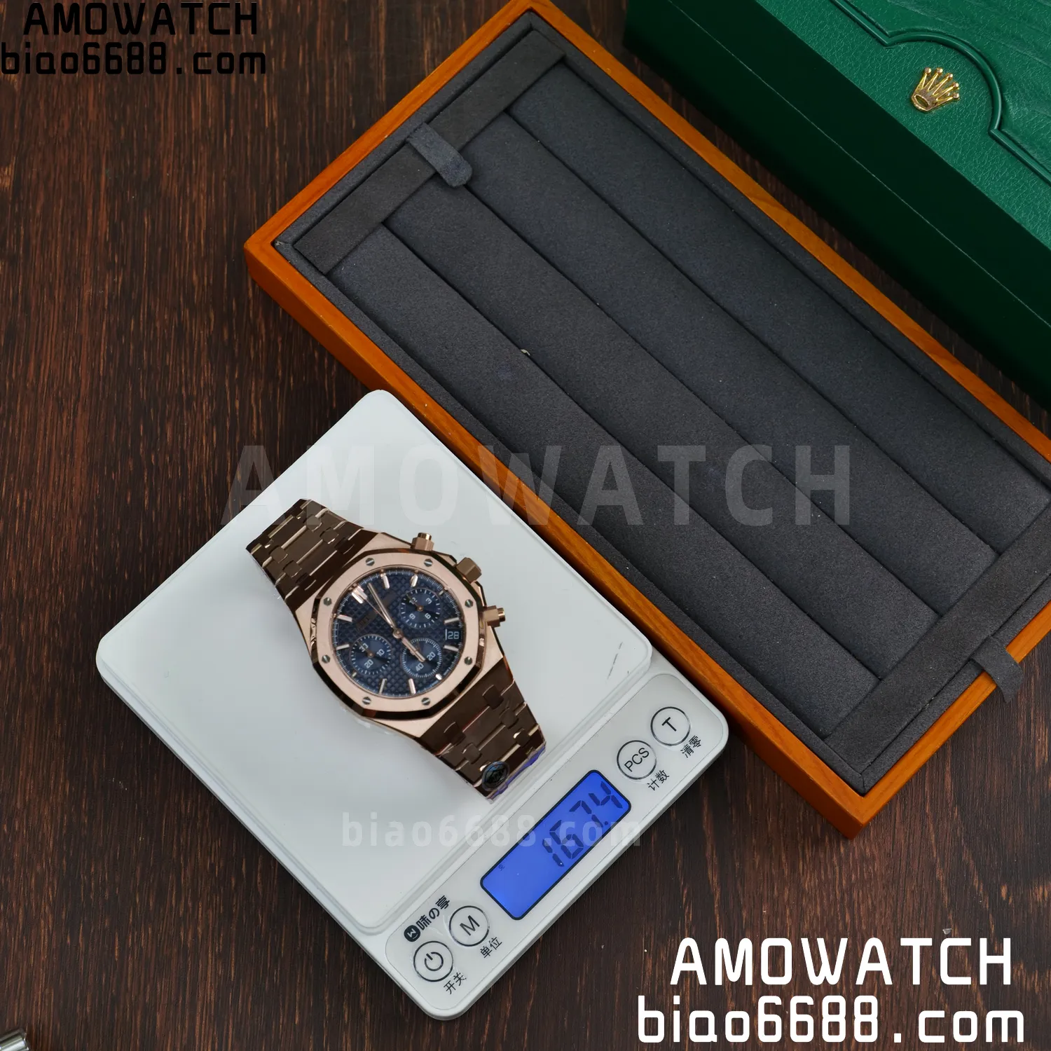 AP Royal Oak Chrono 26240OR RG APS Factory 1:1 Best Edition White Dial SA4401 Super Clone V2 (Free Sprung) 67 afb5730ff7983a6 AMO Watch