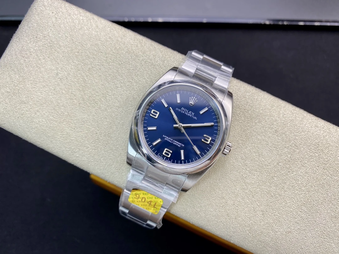 Rolex Oyster Perpetual 116000 36mm KRF 1:1 Best Edition 904L Steel Blue Sunburst Dial SA3130 25 bd14d52ce3c07ef AMO Watch