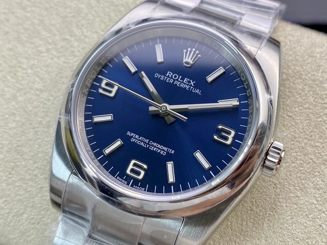Rolex Oyster Perpetual 116000 36mm KRF 1:1 Best Edition 904L Steel Blue Sunburst Dial SA3130 26 c3ec7a305ab8378 AMO Watch