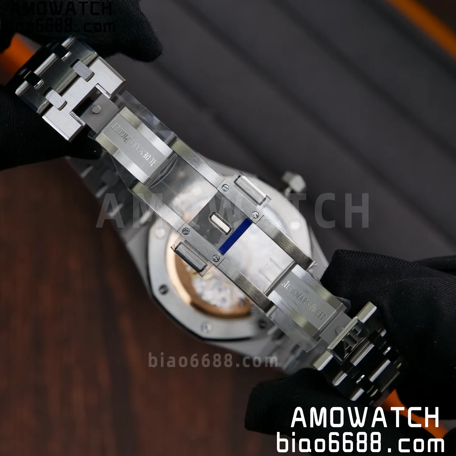 AP Royal Oak 41mm 15510ST SS APS Factory 1:1 Best Edition Blue Dial on SS Bracelet SA4302 Super Clone 87 cd0cc9728a39613 AMO Watch