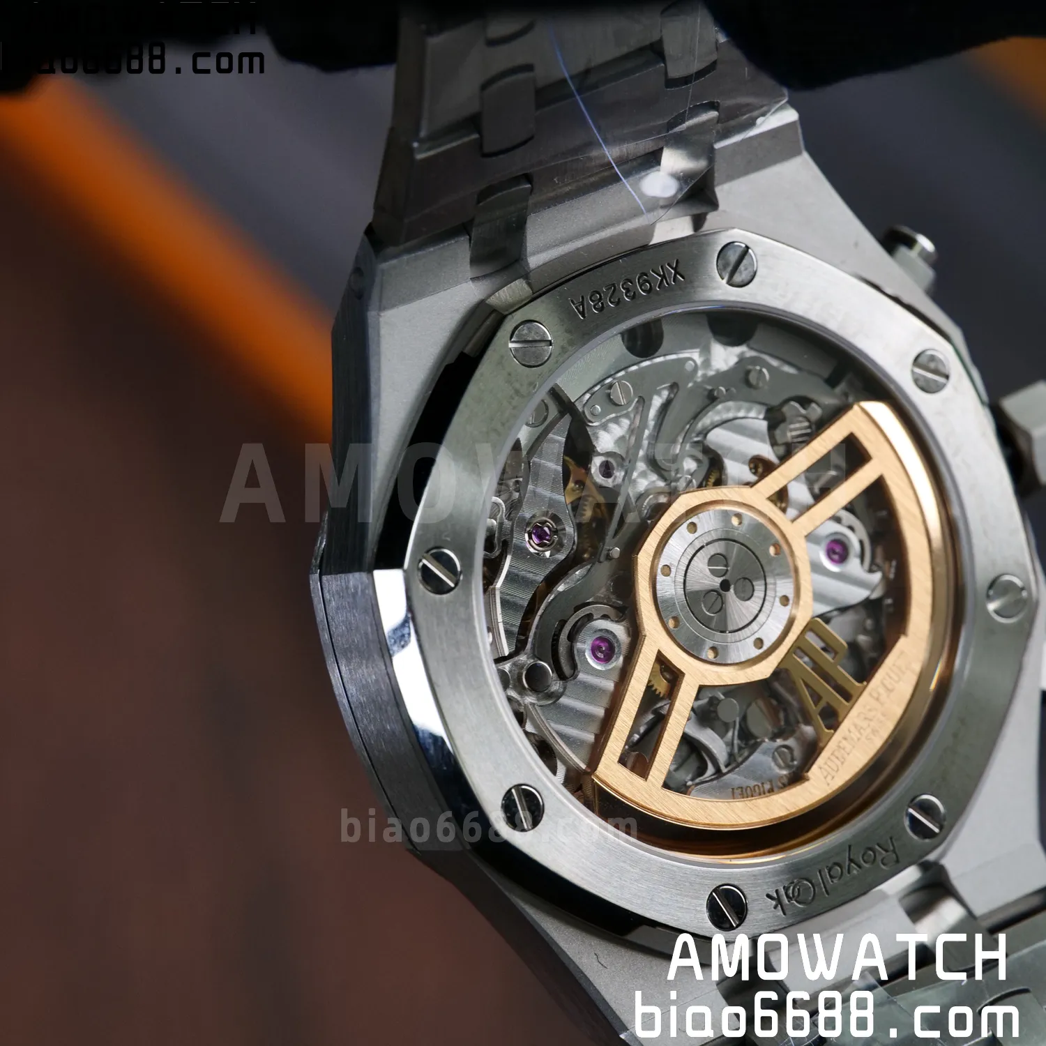 AP Royal Oak Chrono 26240 SS APSF 1:1 Best Edition Black Dial on SS Bracelet SA4401 Super Clone V2 (Free Sprung) 92 cffb9dd3f4277c7 AMO Watch