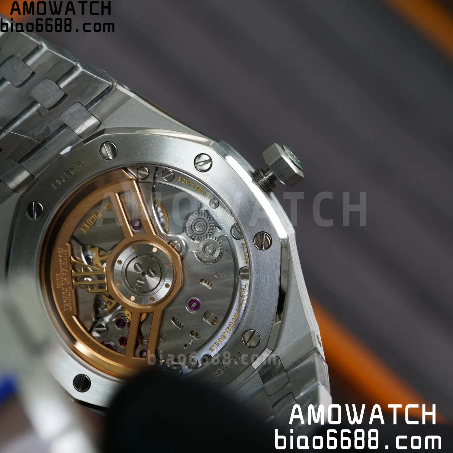 AP Royal Oak 41mm 15510ST SS APS Factory 1:1 Best Edition Blue Dial on SS Bracelet SA4302 Super Clone 86 d86cb796a9825f7 AMO Watch