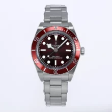 Black Bay 58 39mm SS ZF 1:1 Best Edition Red Dial on Oyster Bracelet A2824