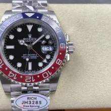 Rolex GMT-Master II 126710 BLRO 904L Steel RICH 1:1 Best Edition on Jubilee Bracelet JH3285 (Free Sprung) V2