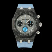 AP Royal Oak Chrono DIW 26240 41mm Quartz Fiber/NY Ash Grey Dial APF SH4401