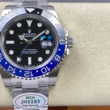 Rolex GMT-Master II 126710 BLNR 904L Steel RICH Batgirl 1:1 Best Edition on Oyster Bracelet JH3285 (Free Sprung) V2