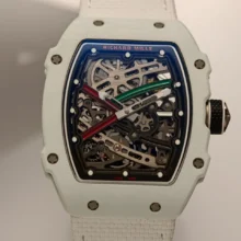 RICHARD MILLE RM67-02 White NTPT RICH Factory 1:1 UAE Skeleton Dial CRMA7 Super Clone