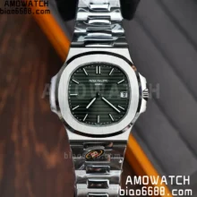 PP Nautilus 5711 DDF 1:1 Best Edition Blue Dial on SS Bracelet  DPB330 Super Clone V2