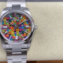 Rolex Oyster Perpetual 36mm 126000 904L SS VSF 1:1 Best Edition Celebration Dial On 904L SS Bracelet DD3230