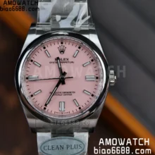 Rolex Oyster Perpetual 126000 36mm Clean Plus 1:1 Best Edition 904L Steel Pink Dial DD3230