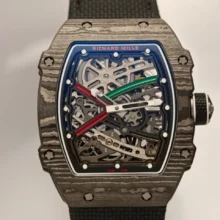 RICHARD MILLE RM67-02 Black NTPT RICH Factory 1:1 UAE Skeleton Dial CRMA7 Super Clone
