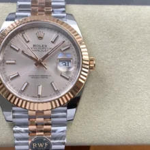 Rolex DateJust 41 126331 RWF 1:1 Best Edition Gold Dial on Jubilee Bracelet JH3235 (Free Sprung)