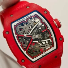 RICHARD MILLE RM67-02 Red NTPT RICH Factory 1:1 Sebastien Buemi Skeleton Dial CRMA7 Super Clone