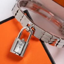 Hermes KELLY W056304WW00 Best Edition MOP Dial on SS Bracelet  Quartz