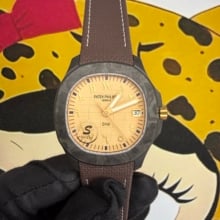 PP Aquanaut 5167 Desert Eagle DIW SONIC Factory SF 1:1 Best Edition RG Dial On Brown Nylon Strap DD324